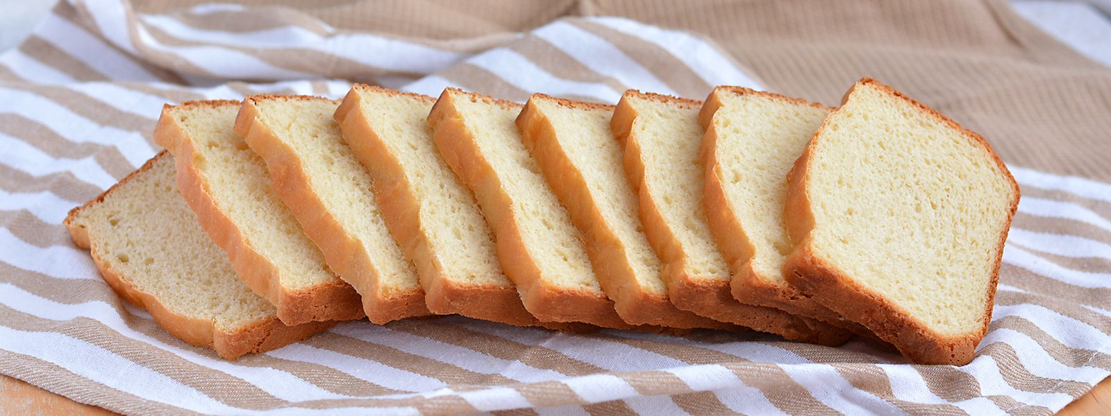 Nadýchaný toastový chléb